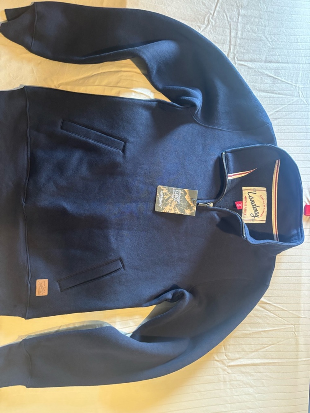 Landway Navy Half-Zip Pullover